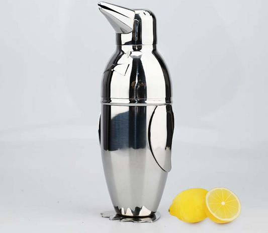 Shaker Professional Cocktail Shaker Stainless Steel Penguin Cup Cocktail Mixing Bottle Cocktail Shaker - American Smart