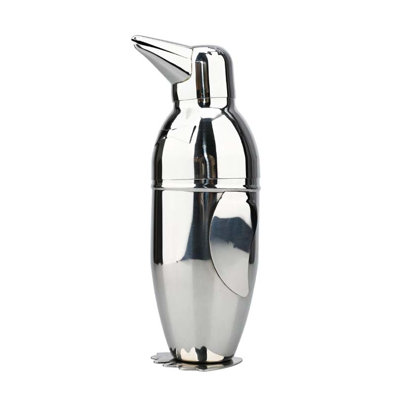 Shaker Professional Cocktail Shaker Stainless Steel Penguin Cup Cocktail Mixing Bottle Cocktail Shaker - American Smart