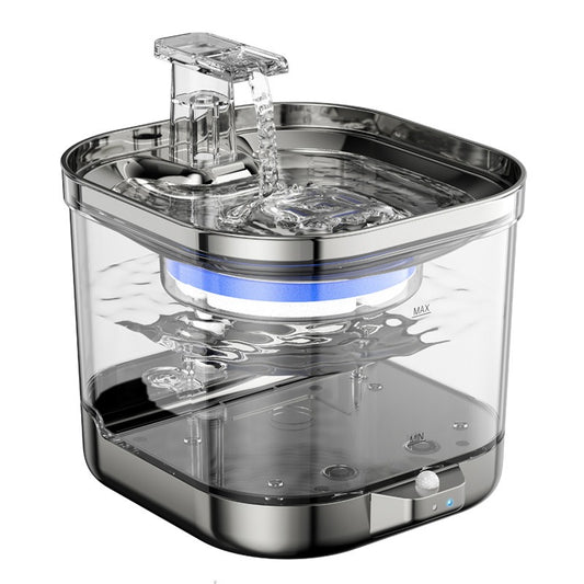 Wireless smart pet water dispenser by eprolo with automatic cycle and wireless water pump for convenient pet hydration.