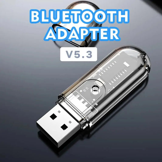 eprolo USB Bluetooth receiver 5.3 for car and computer, audio adapter for wireless music streaming from mobile phones