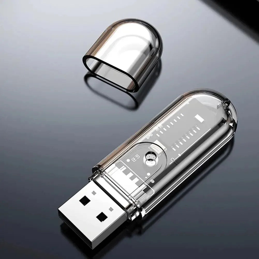 eprolo USB Bluetooth receiver 5.3 adapter for car and computer speaker, connects mobile phone for wireless music streaming