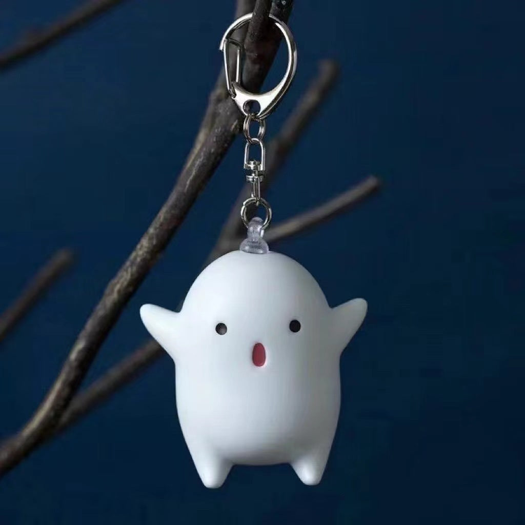 Anime Miyazaki Hayao keychain pendant featuring whimsical design, perfect for fans of "What kind of life do you want to live?" series.