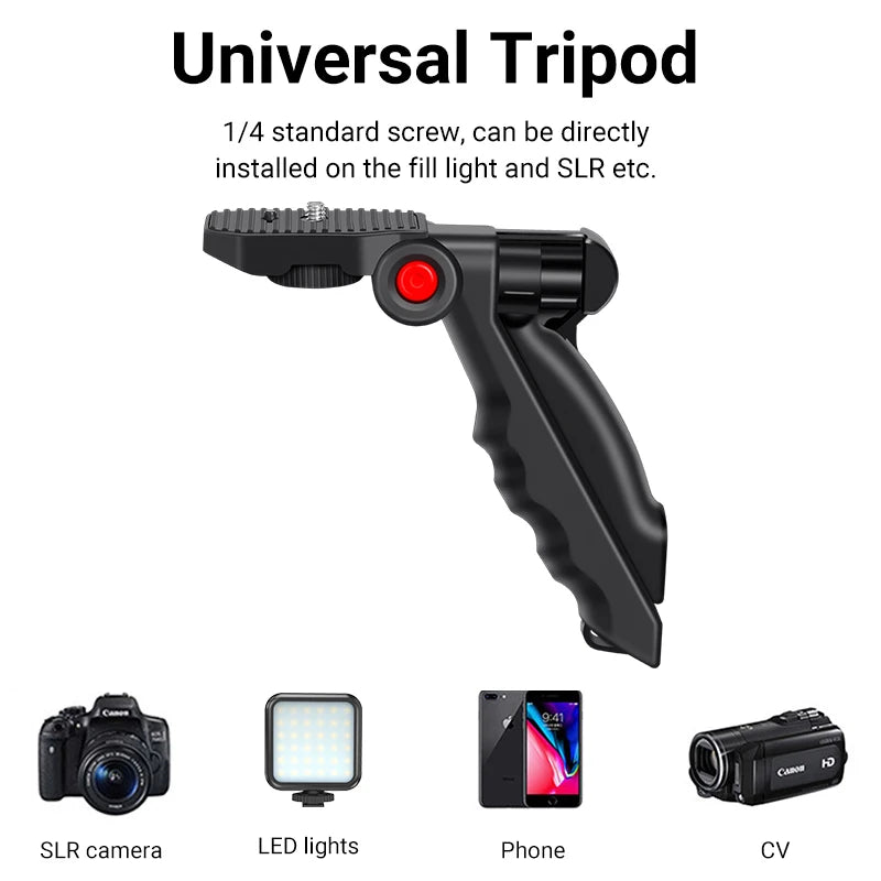 eprolo MAMEN wireless vlogging kit with phone tripod, Lavalier mic, LED light for iPhone and Android smartphones, live streaming setup