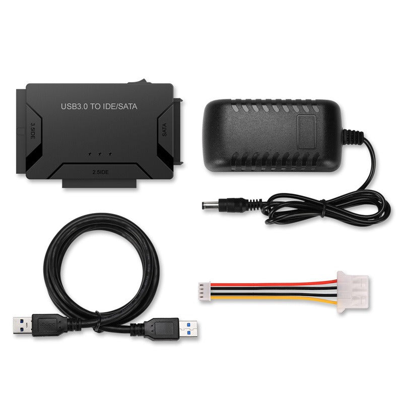 eprolo USB 3.0 hard drive adapter cable connecting SATA and IDE drives for data transfer and easy drive access.