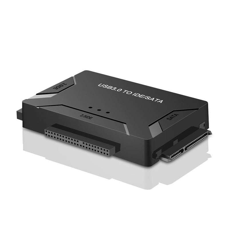 eprolo USB 3.0 to SATA/IDE easy drive cable with one USB 3.0 port connecting to three devices, shown in the image.