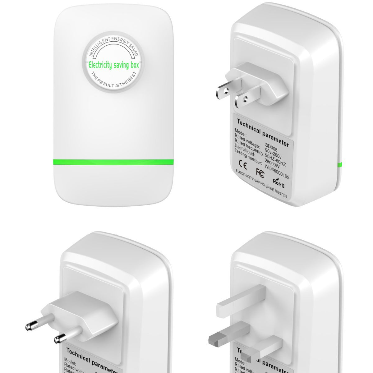Eprolo Smart Home Power Saver device for energy saving, compact design, and easy installation for efficient home energy management.