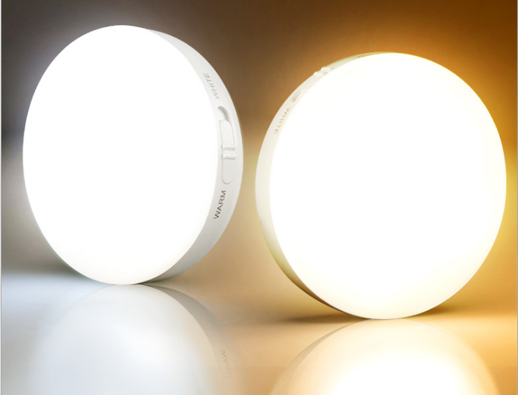Eprolo human body induction LED night light with sound control, suitable for wardrobes, stairs, and aisles, wire-free installation.