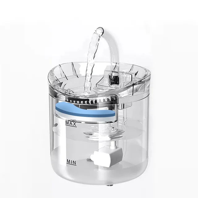 Automatic pet water dispenser by eprolo with circulation and constant temperature, featuring a quiet electric operation and sleek design.