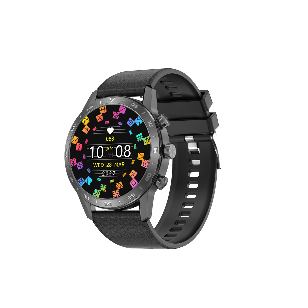 DT70 Bluetooth call smartwatch high definition large screen heart rate and blood oxygen monitoring NFC wireless multi charging - American Smart
