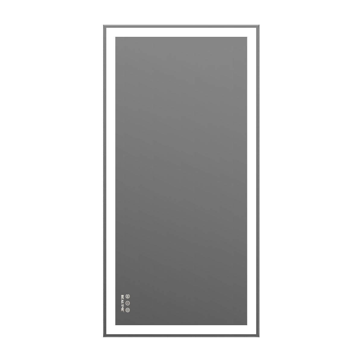 Eprolo 48x24 inch wall-mounted LED bathroom mirror with adjustable lighting, anti-fog, touch switch, and memory function.