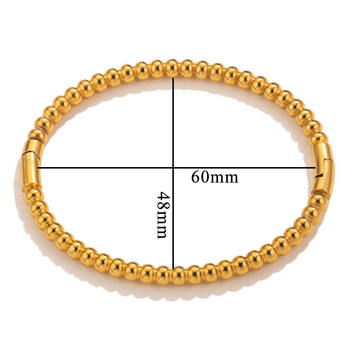 Fashion bamboo and titanium steel bracelet for women featuring retro stainless steel and summer cold style jewelry by eprolo