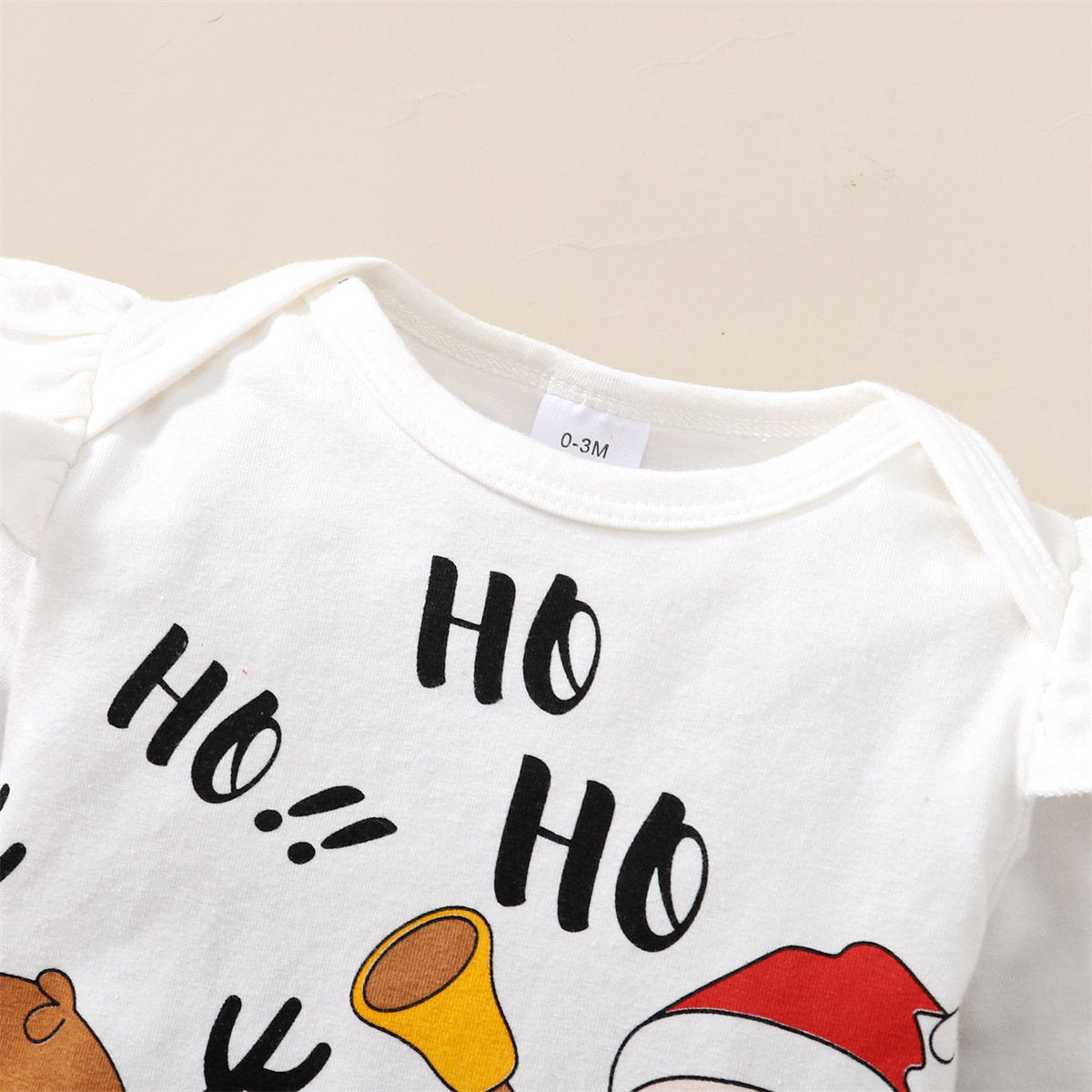 Eprolo girls' Christmas dress set featuring festive red and green fabrics with bows and holiday-themed details.