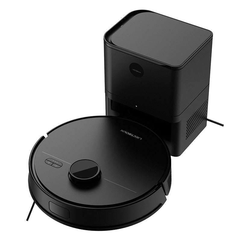 Eprolo intelligent vacuum cleaner with automatic dust collection, washing, sweeping, and mopping functions in a sleek design.