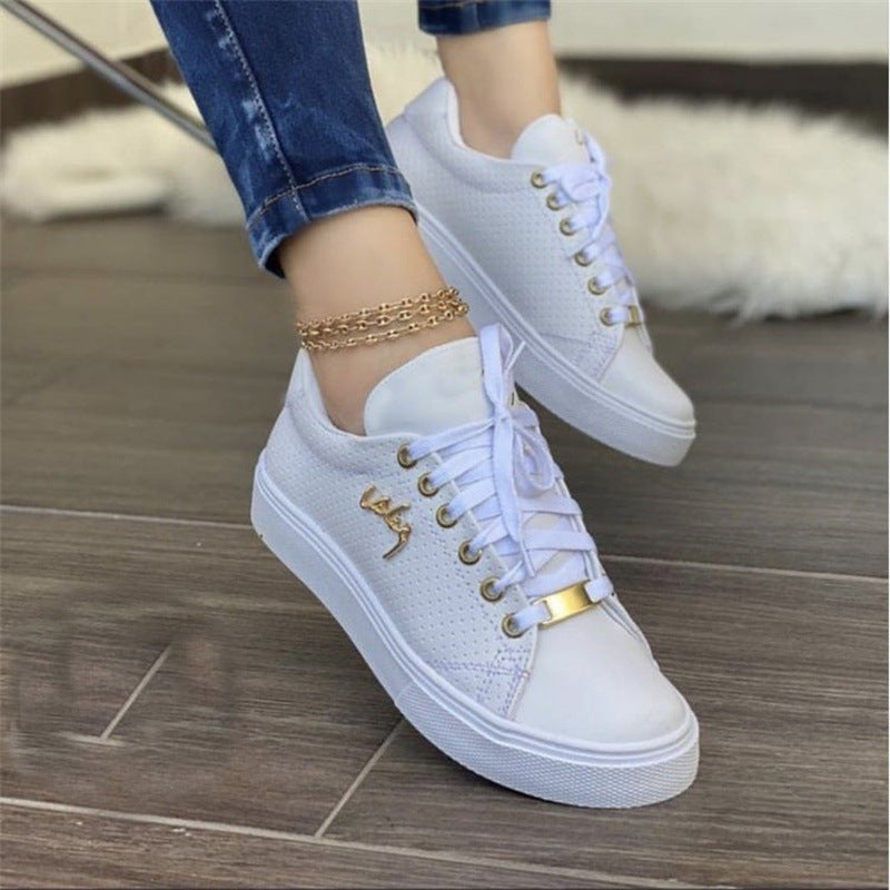 Eprolo women's oversize single shoes with round toe and thick sole, casual slip-on footwear for comfortable wear.