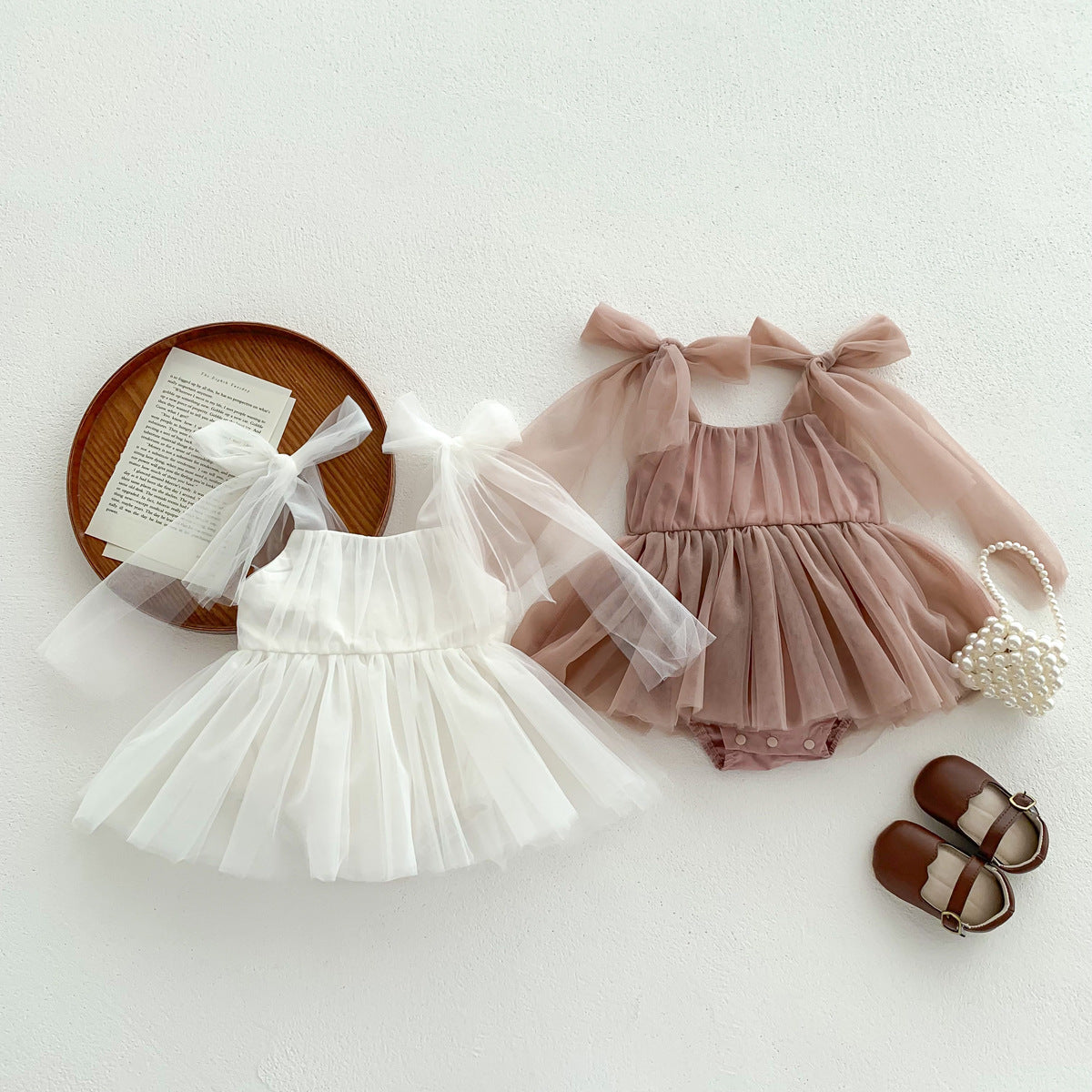 Baby and children's summer and autumn clothing set featuring a skirt, suitable for ages 0-1, by eprolo.
