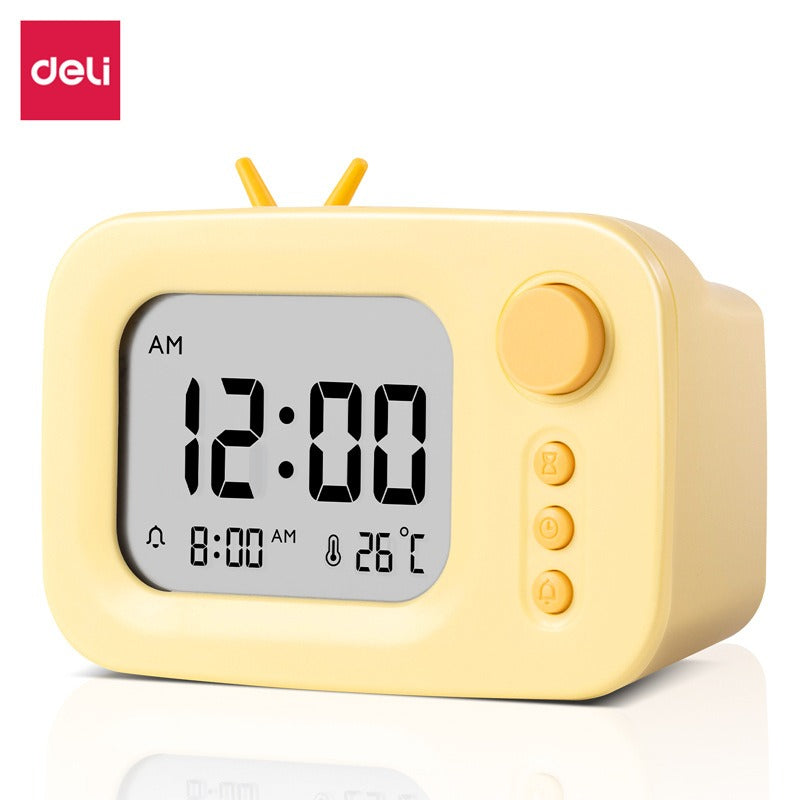 Alarm Clock For Students New Cute Simple Children's Home Intelligent Multifunctional Electronic Alarm Clock - American Smart