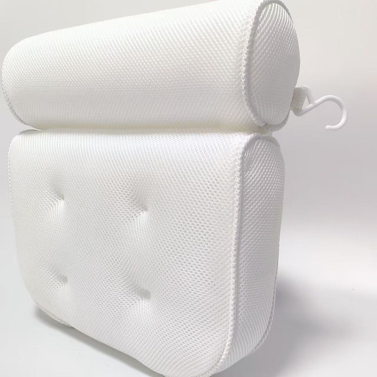 Bath Tub Pad Non-Slip Backrest Mesh Non-Slip Pad Bathroom Pillow SPA Massage Cushion 4D Suction Cup Fixed Backrest Pillow - American Smart