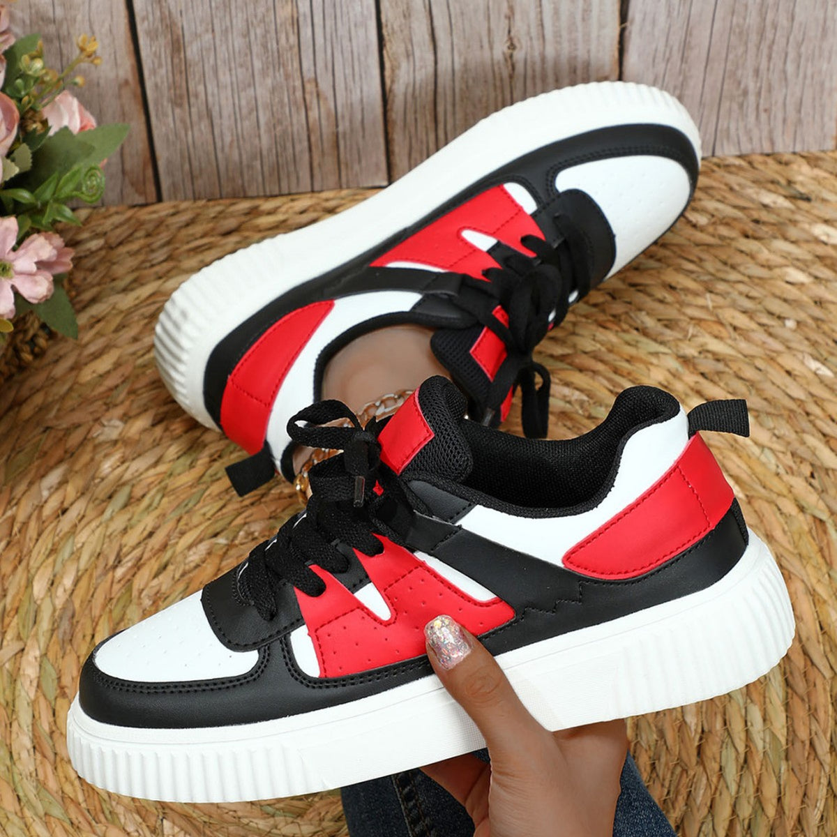 Couple style sneakers, breathable, comfortable, casual, sports single shoes - American Smart