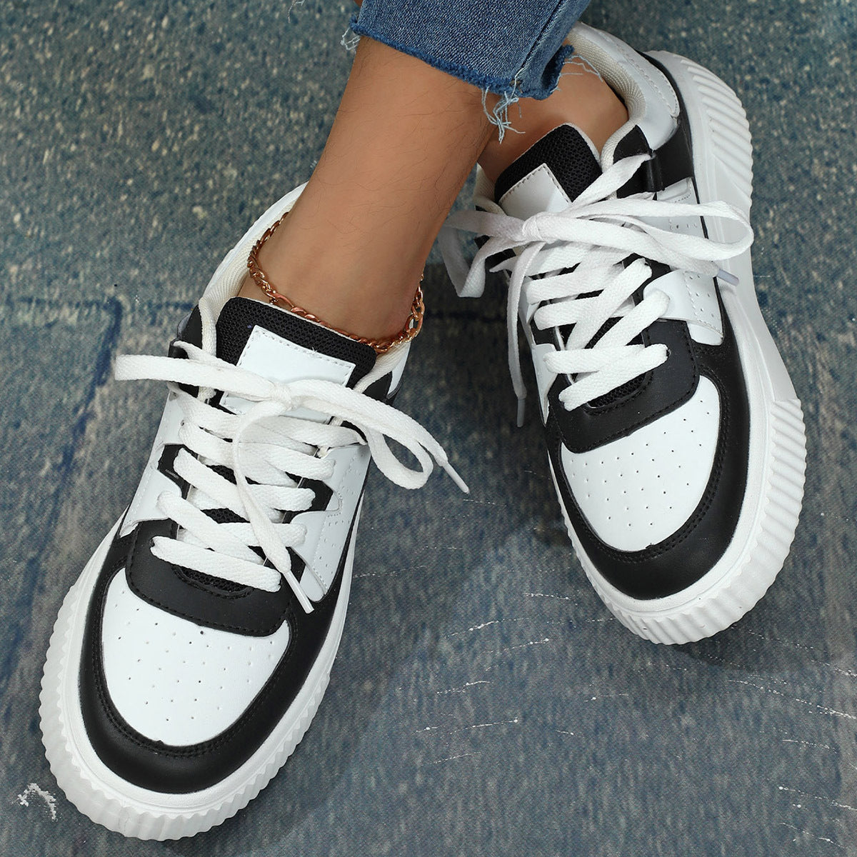 Couple style sneakers, breathable, comfortable, casual, sports single shoes - American Smart