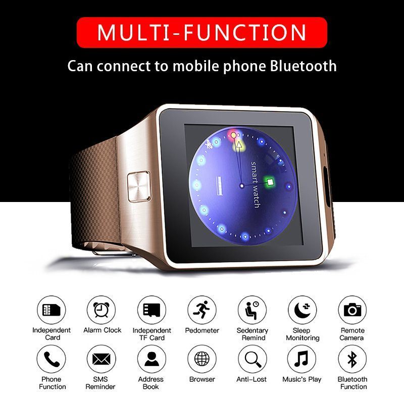 Bluetooth DZ09 Smart Watch Relogio Android smartwatch phone fitness tracker reloj Smart Watches subwoofer women men dz 09 - American Smart