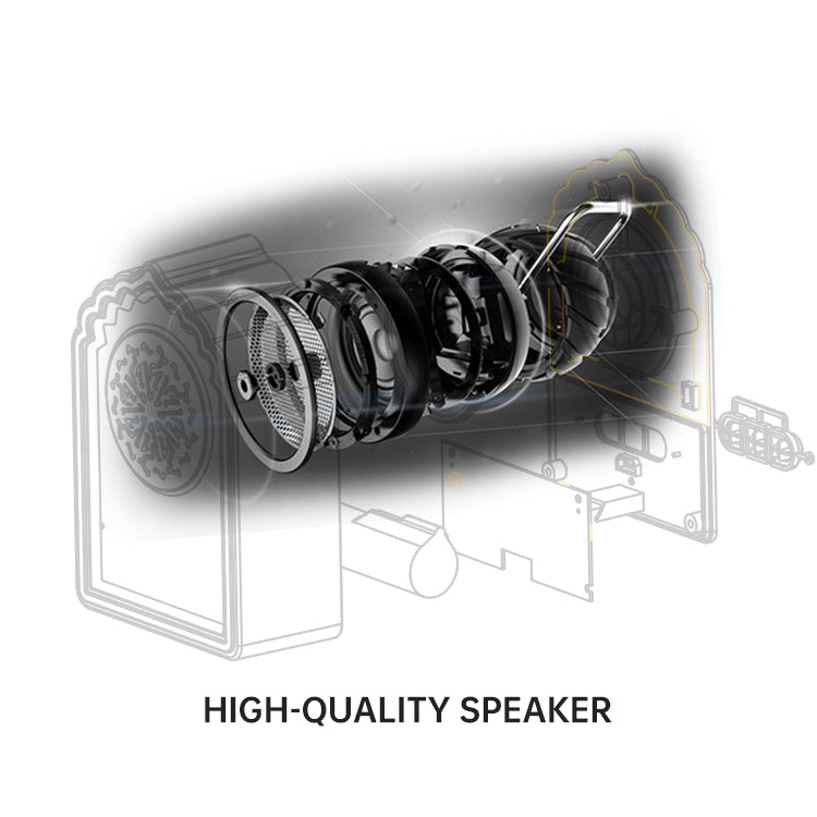 Bluetooth Smart Small Audio Player Mini Portable Remote Control Creative Speaker - American Smart