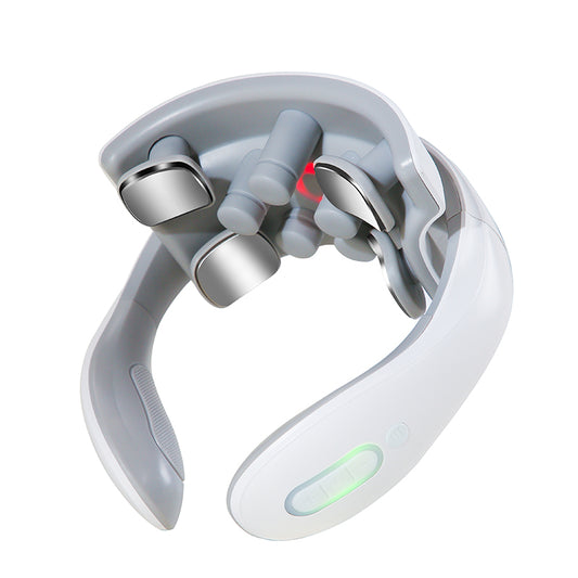 Cervical Massager Neck Massager Massage Pillow Shoulder Neck Hot Compress Physiotherapy Home Intelligent Neck Protector - American Smart