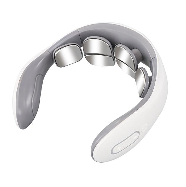 Cervical Spine Massager Home Electric Intelligent Neck Guard Neck Massager Spine Pulse Shoulder And Neck Massager - American Smart