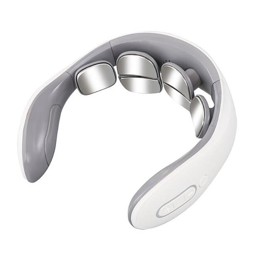 Cervical Spine Massager Home Electric Intelligent Neck Guard Neck Massager Spine Pulse Shoulder And Neck Massager - American Smart