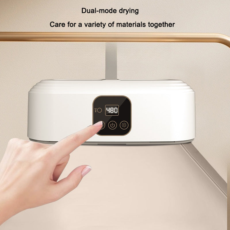 Eprolo home clothes dryer with foldable design, compact baby clothes disinfection and fast drying machine, modern and convenient appliance