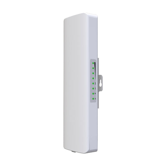 Eprolo E314N outdoor WiFi base station with 5km coverage, wireless CPE bridge for outdoor networking, rugged design
