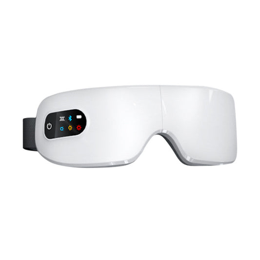 Eprolo foldable rechargeable eye massage device with heat therapy and vibration for relaxing home use.