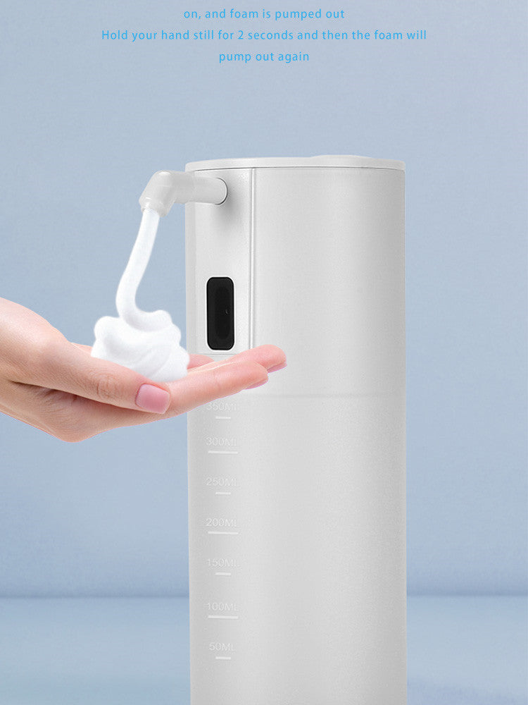 Eprolo fully automatic induction foam hand washing machine with infrared sensor and portable soap dispenser in use.