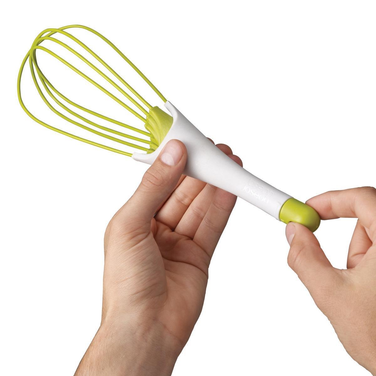 Eprolo rotating plastic egg beater and manual egg mixer with easy-to-clean design for baking and dough preparation.