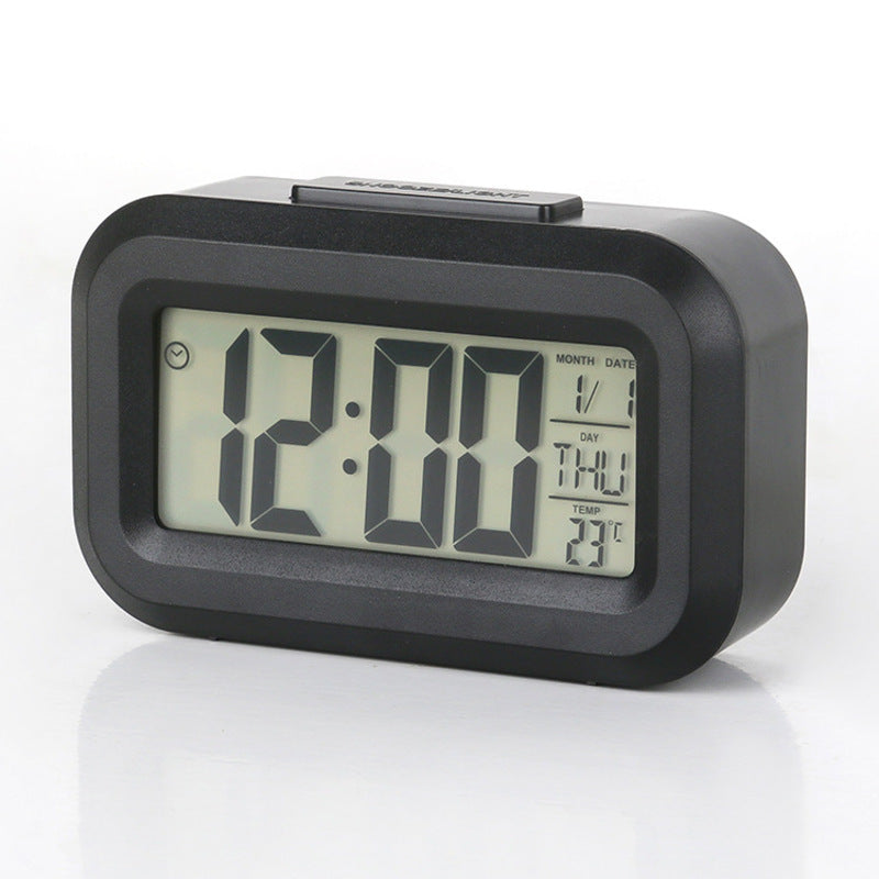 eprolo digital LED alarm clock with battery power, multi-functional display, ideal for bedroom bedside or room table decor