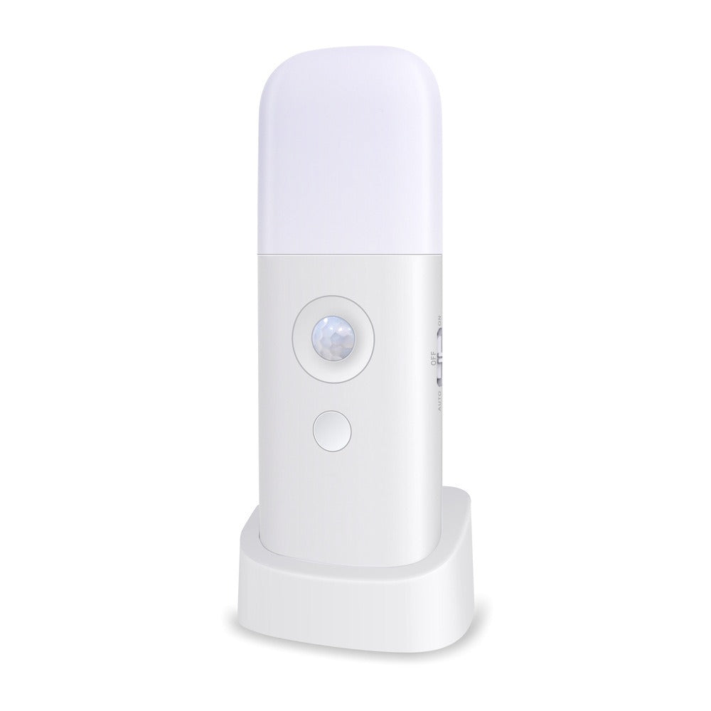 Eprolo infrared human body sensor LED night light with dimming, USB charging, ideal as a bedroom bedside lamp
