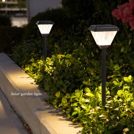Eprolo outdoor solar garden lights with smart control, lawn floor lights for outdoor illumination and garden decoration.