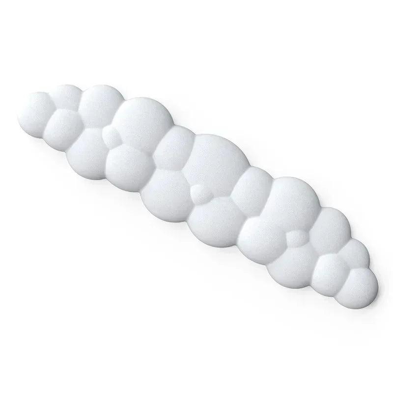 Eprolo mouse pad with wrist rest featuring cloud design, anti-slip base, and memory foam for comfortable desktop gaming and office use.