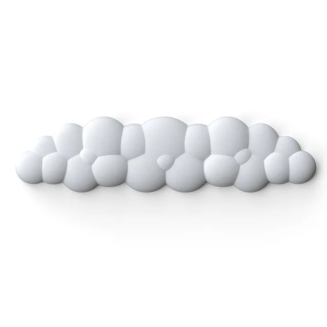 Eprolo mouse pad with wrist rest featuring cloud design, anti-slip bottom, memory foam support, ideal for gaming and office use