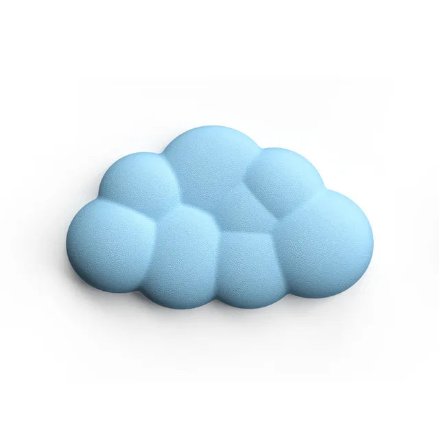 Eprolo mouse pad with wrist rest featuring cloud design, anti-slip base, and memory foam for comfortable desktop gaming or office use