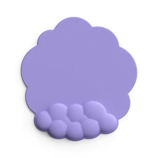 Eprolo mouse pad with wrist rest, cloud design, anti-slip bottom, memory foam for comfortable keyboard and mouse support.