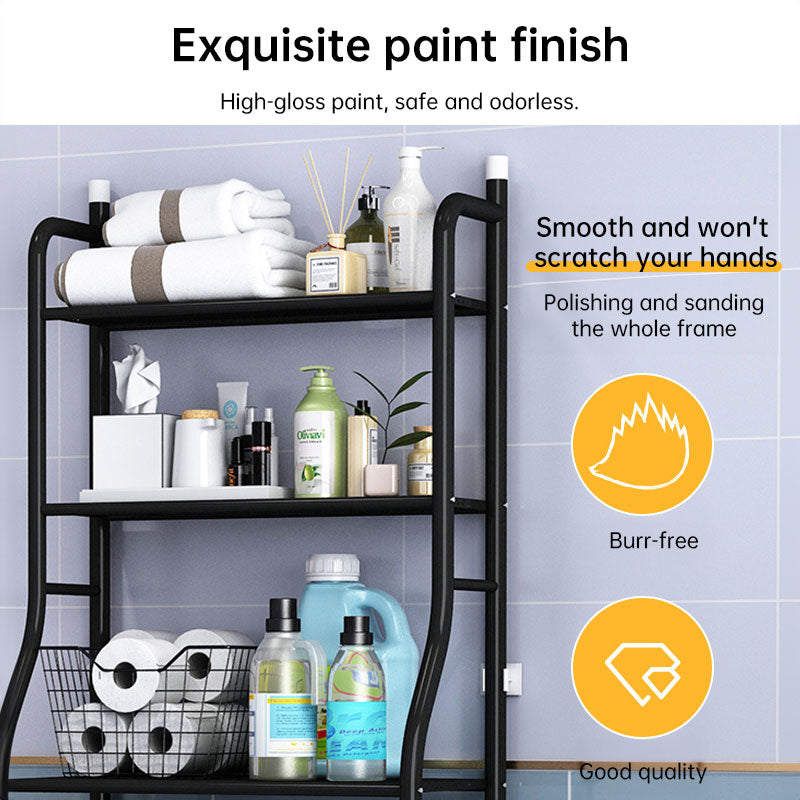 Modern eprolo Karawan bathroom overhead cabinet with space-saving design, 166x65x25cm, for efficient bathroom storage.