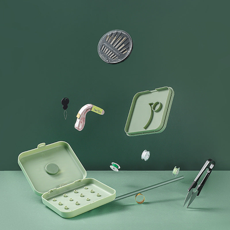 Eprolo multi-functional sewing set with needle and hand sewing tools for home use, including scissors, thread, and sewing accessories.