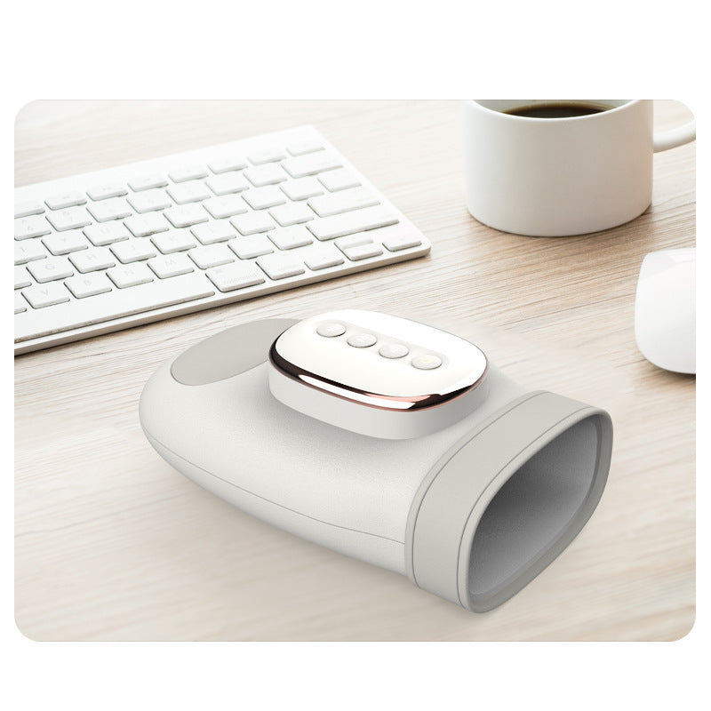 Eprolo hand massager with finger, palm, and wrist heating, compression airbags, and joint relief for soothing hand therapy.