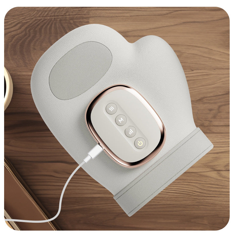 eprolo hand massager with finger, palm, and wrist heating, compression air, and joint relief for soothing hand therapy.