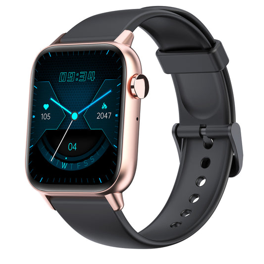 Eprolo RTL8763E DM15 HD Bluetooth smartwatch with one connection and call features, showing the watch face and strap.