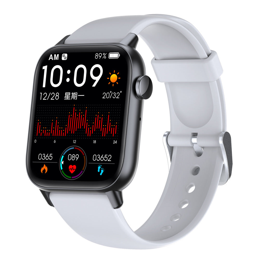 eprolo RTL8763E DM15 HD Bluetooth smartwatch with one connection, display screen, and call functionality.