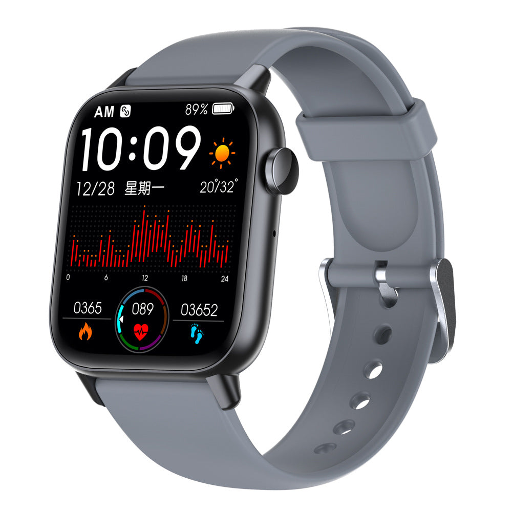 eprolo RTL8763E DM15 HD One Connection Call Smart Bluetooth Watch showing a digital display and sleek design