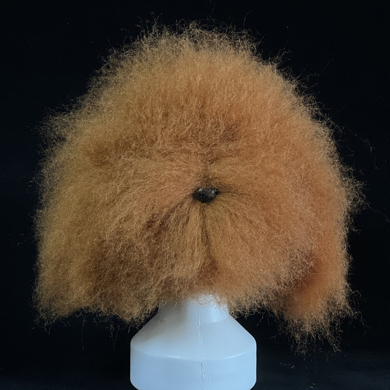 Professional dog grooming training head by eprolo, beginner pet styling and fur practice model with realistic dog features.