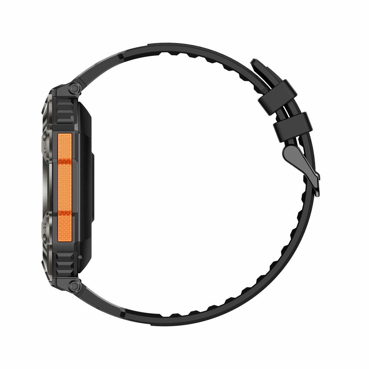 Eprolo KR80 Bluetooth smartwatch with heart rate, blood pressure, blood oxygen monitoring, compass, and HD voice call features.