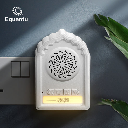 Eprolo portable Bluetooth speaker with LED night light, mini wall decoration, compact design, and music player functionality.